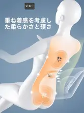 自動車 腰当て 腰用クッション ドライバー 用 調整可能 マッサージ