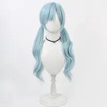 コスプレ用カラフルウィッグ【日野森雫・舞台用】