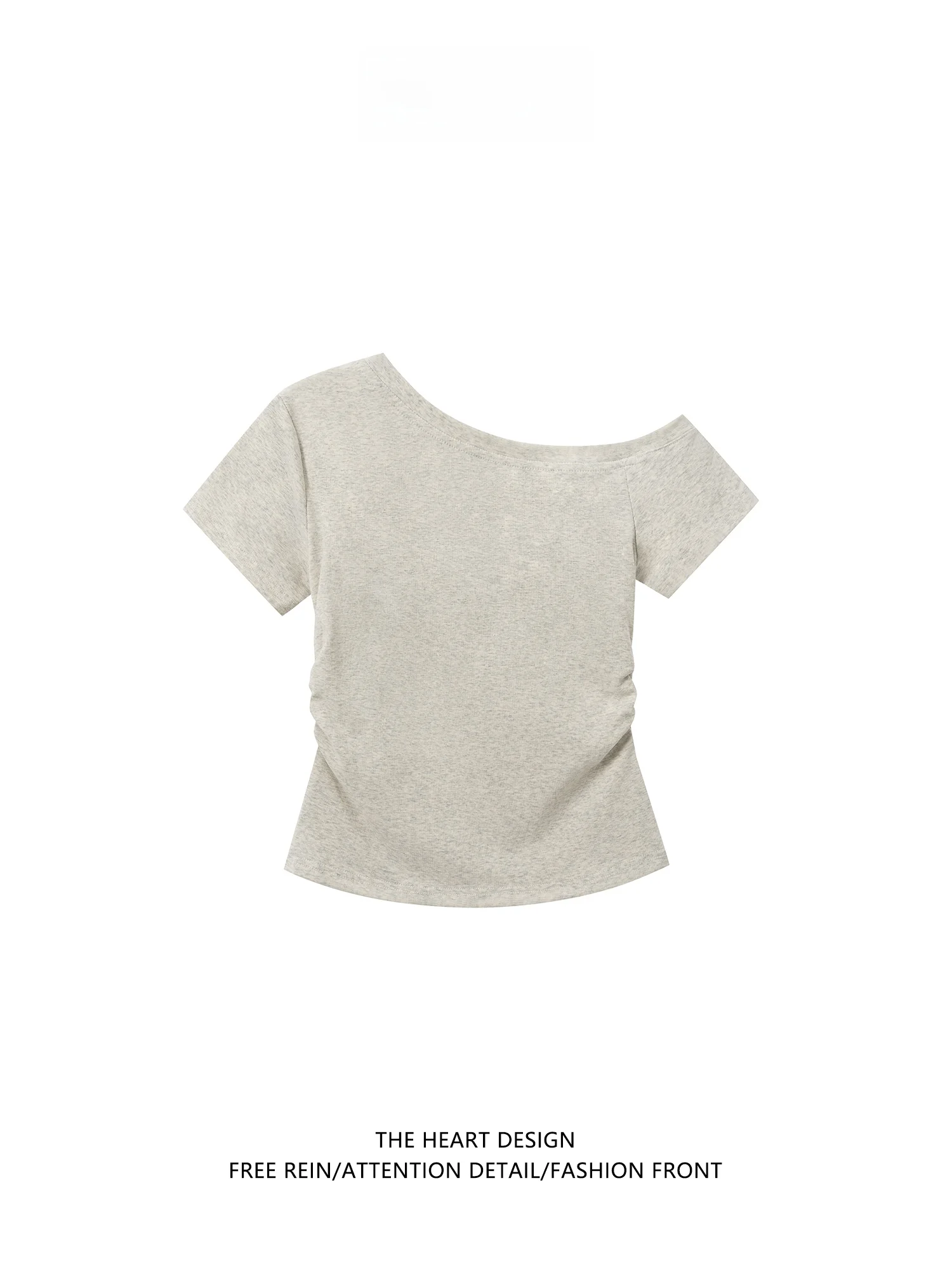 かわいい白アイコンのTシャツ：少女向けスリムフィットデザインの実用性とデザイン性