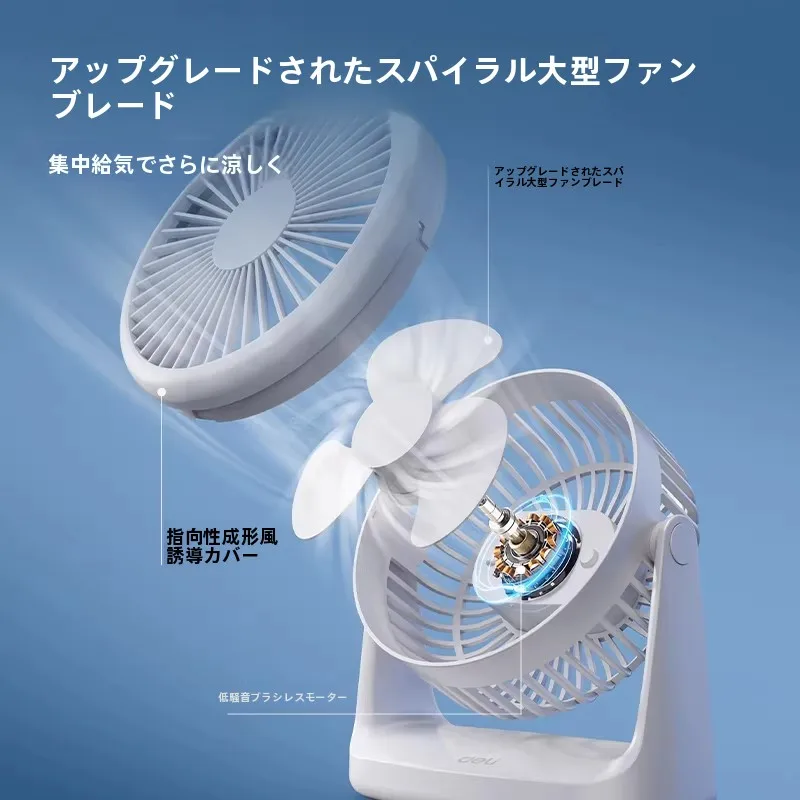 うるさいブーンに悩むあなたに、静かでずっと当たる風が届くミニファンは？