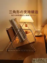 木製デスク本棚【クリエイティブデザイン・小躺椅風】