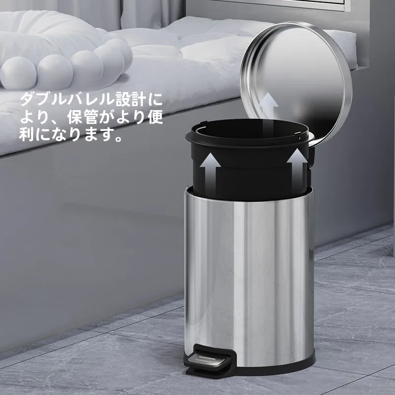 キッチンをスッキリ整理！収納グッズおすすめ｜円形ステンレスゴミ箱のデザインと選び方完全ガイド