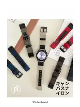 時計ベルト スマートウォッチバンド 交換ベルト キャンバス ナイロン レザー ワークテイスト カジュアル HUAWEI Watch GT2 GT3 Watch 4 Pro HONOR Magic Watch 対応