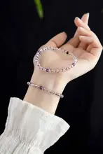 情緒安定の天然スーパーセブンブレスレット【女性用・高品質・デザインアクセサリー】