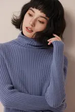 ラグール&カンセニ 厚手リブタートルネックインナーセーター【秋冬用・女性用】