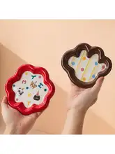 猫用陶器飲水ボウル【幼猫向け・防倒設計・ペット用品】