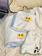 可愛いデザインの赤ちゃん用珊瑚絨タオル【柔らかい・掛け式・洗面・入浴用】