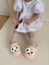 子供用滑り止めソフトビーチサンダル【大きな目のデザイン・アウトドア用・男女兼用】