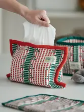 ティッシュケース コットン編み おしゃれ 上品 リビング インテリア 「GOING HOME」