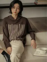 パーカー レディース プリント ルーズ カジュアル 着痩せ ヴィンテージ 秋
