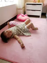 ピンク コルテクスフロアマット【リビング用・かわいい・防滑・子供用】