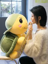 かわいい帽子付きカメの抱き枕【毛糸素材・子供用・誕生日プレゼントに最適】