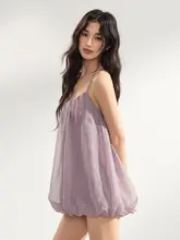 肩紐レスバックレスタンクトップ【フリーサイズ・ルーズフィット・夏用】