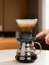 ガラス製ハンドドリップコーヒーV60フィルタードリッパー【家庭用・一体型抽出器具・ドリップ式】（セットアップ対応）