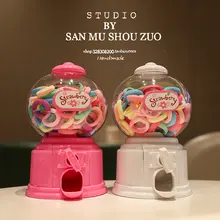髪を傷めず快適！女の子用スクリューヘアゴム【ヘアアクセサリー・子供用】