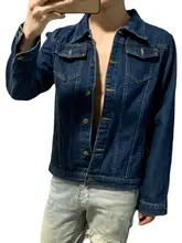 深い青の柔らかく快適なフィット感のデニムジャケット【春秋用・メンズ】