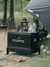 折りたたみ式キャンプ収納ボックス【アウトドア・ピクニックテーブル・車載用】