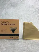 V60用コーヒードリッパーペーパー【漂白・天然木パルプ・フィルター用】