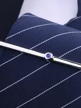 シンプルなデザインのメンズ用ネクタイピン【ビジネススタイル・金色・銀色】