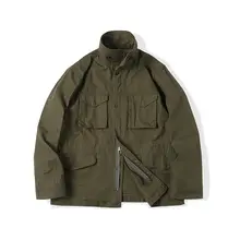 NWELL クラシック M65ジャケット【VANCE生地・全棉・重厚感・フィットデザイン】