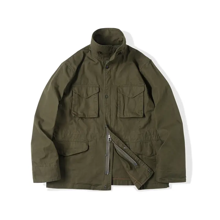 NWELL クラシック M65ジャケット【VANCE生地・全棉・重厚感・フィットデザイン】