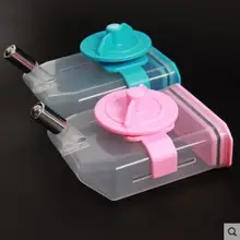 ペット用 飛行機キャリー水飲み器【漏れ防止・犬猫用・鳥かご用】