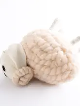 北欧風デザイン ピンク調ウール製手作りお団子頭クリエイティブ人形置物