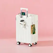 耐久性に優れたキャリーケース【大容量・女性向け・パスワードロック・リギッドタイプ】