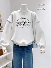 大きいサイズのルーズフィットパーカー【春秋用・カジュアル・女性用】（セットアップ対応）