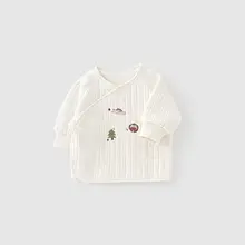 新生児用 上質なコットン 和服【長袖・保温・秋冬用】