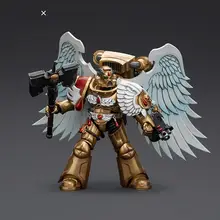アクションフィギュア 可動 ウォーハンマー40K ブラッドエンジェルズ サングィナリーガード 5体セット 1/18スケール 「JOYTOY」