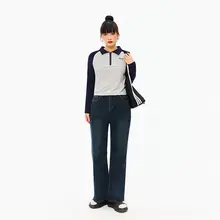 ジーンズ レディース ハイウエスト スリムな梨型体型 ストレート ヴィンテージ