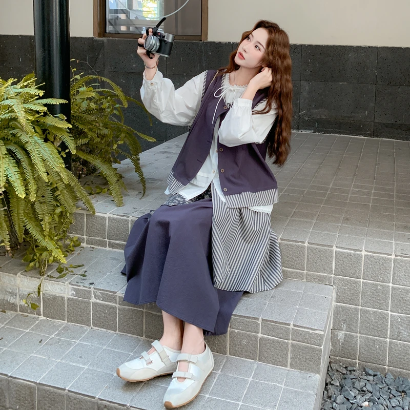 30代女性が今、選ぶべき秋の雰囲気を楽しむ春のスカート3点セットは？