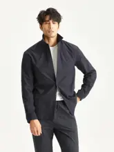JSSD HOMME プライムフレックスビジネスカジュアル長袖シャツ【高級感・開襟デザイン】