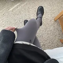 Gyiwwen 120デニール ハイウエスト収腹ストッキング【無地・秋用・女性用】