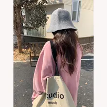 春秋用 薄手ポロ襟フリースプルオーバー【ピンク・ゆったりシルエット・半ファスナー】