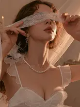 レース眼罩【セクシー・半遮光・パーティー用・リボンデザイン】