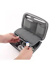 多機能デジタルアクセサリー収納ポーチ【充電器・ケーブル・USBメモリ・イヤフォン用・携帯便利】