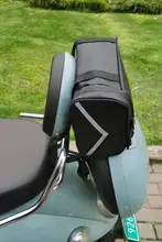 電動バイク後部収納バッグ【防水・充電器収納・レインコート収納・取り付け簡単】