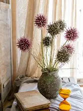 リアルな造花の球体アートフラワー【リビング・ダイニング用・装飾用】
