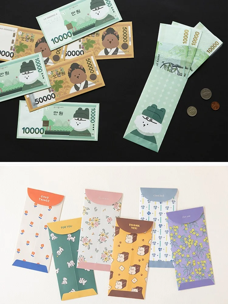 お年玉袋 手作りの実用性を検証：韓国風デザインの通信封セットで伝える親子の贈り物