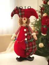 JOJO'S L. PD. サンタクロース伸縮ぬいぐるみ フォックスのクリスマス