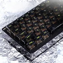 魔改MK31 全透明メカニカルキーボード【三モード・タマイズ可能・無線Bluetooth・ホットスワップ対応・ゲーミング】