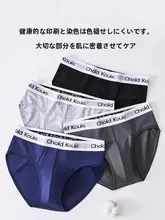男性用コットン抗菌三角パンツ【春夏用・スポーツ・セクシーデザイン】