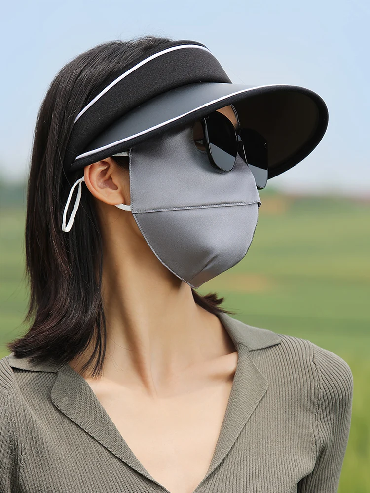 40代女性向け若く見えるマスクの選定：軽量シルク製UVカットフェイスマスクの実用性と効果