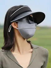 軽量シルク製 UVカットフェイスマスク【全顔覆い・ドライブ用】