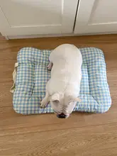 ペット用 通年対応の柔らかい寝具【犬・猫用・持ち運び可能・快適】