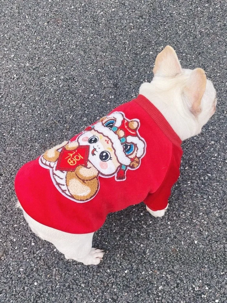 大型犬服 ハンドメイド としてのダブルレイヤーシルクベルベット冬用セットアップの実用性