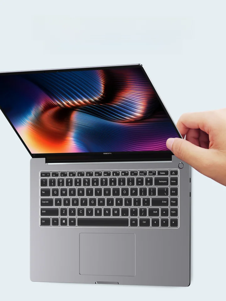 Redmi G Pro用キーボードカバー【Intel版ノートパソコン対応・16インチ・全覆式・防塵シリコン製・透明】