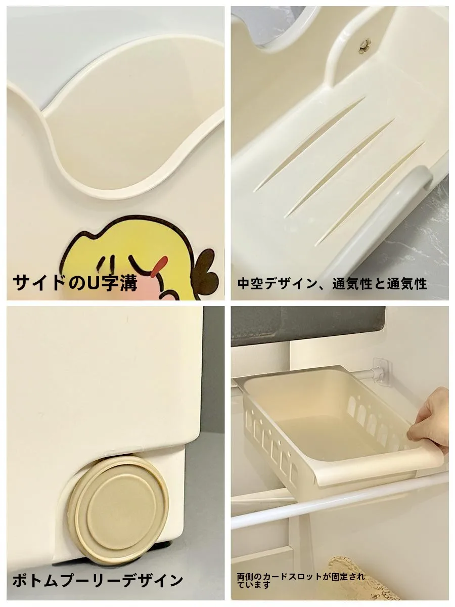 キッチン用組み立て式収納ラック：奥行きのある食器棚収納の実用性と空間効率